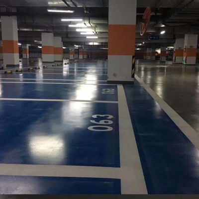 Revêtement de sol en peinture époxy pour travaux légers