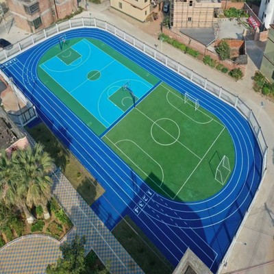 Resurfaçage de la piste d'athlétisme