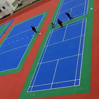 Terrain de badminton extérieur