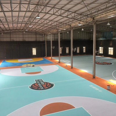 Cancha de baloncesto de 8 mm