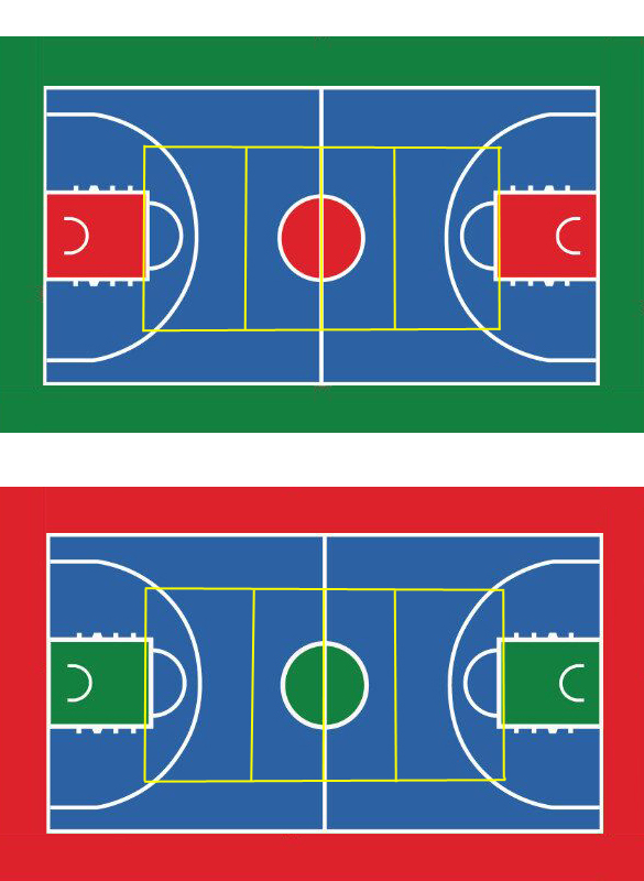 Multipurpose basketball Court