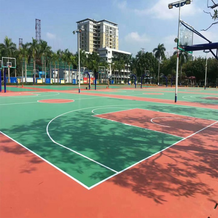 Acrylic Basketball Court