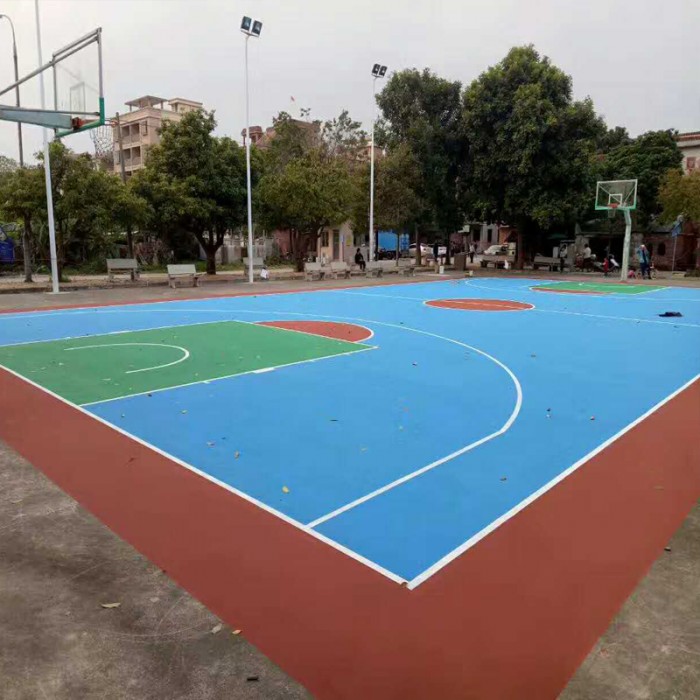 Permeable Basketball Court