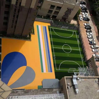 Non-infill sports grass