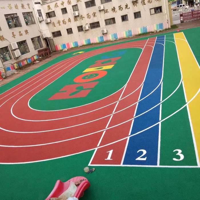 easy installation athletic track