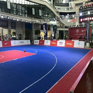 Cancha de baloncesto entrelazada de PP